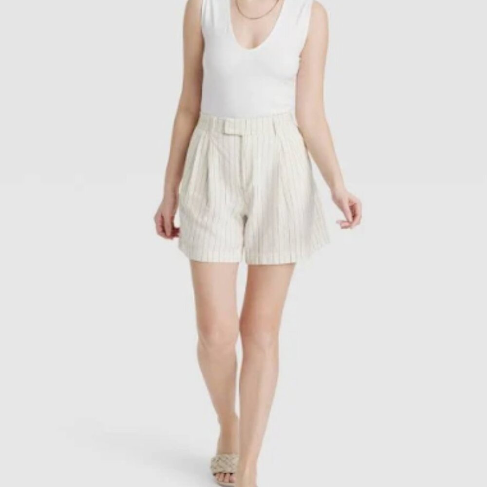 Women's V-Neck Bodysuit - A New Day™ White XL